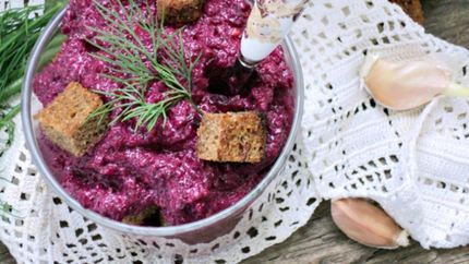 Свекольный мусс