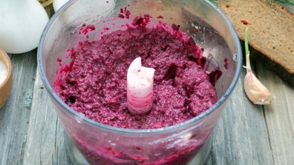 свекольный мусс