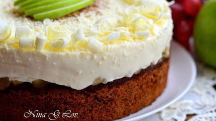 Торт-Мусс Медово-яблочный