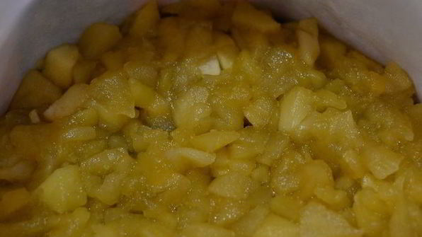 торт-мусс медово-яблочный