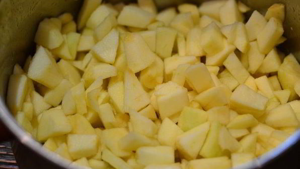 торт-мусс медово-яблочный