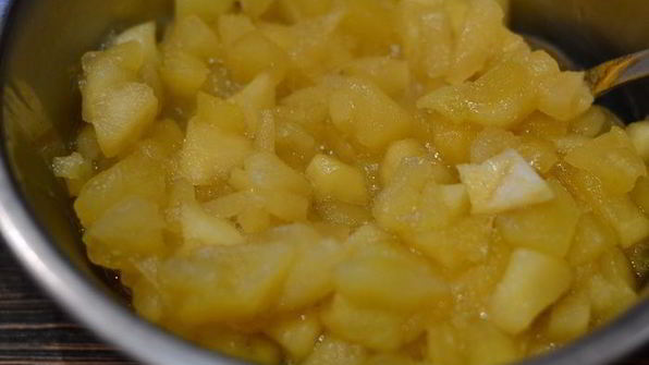 торт-мусс медово-яблочный