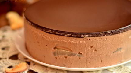 Торт-Мусс Шоколадно-грушевый