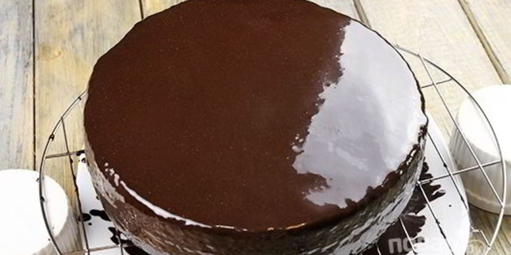 Рецепт торта-мусса тирамису с зеркальной глазурью