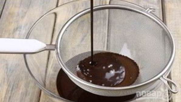 торт-мусс тирамису с зеркальной глазурью