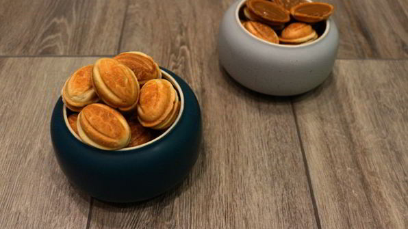 орешки со сгущенкой