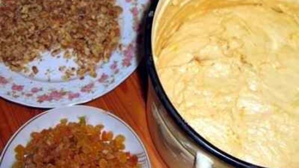 кулич пасхальный с мартини