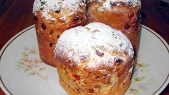 кулич пасхальный с мартини