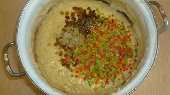 кулич с кардамоном