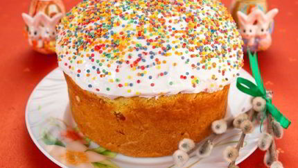 Кулич шафрановый