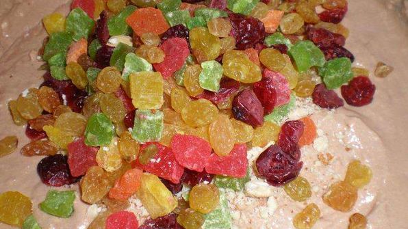 кулич шоколадный на желтках