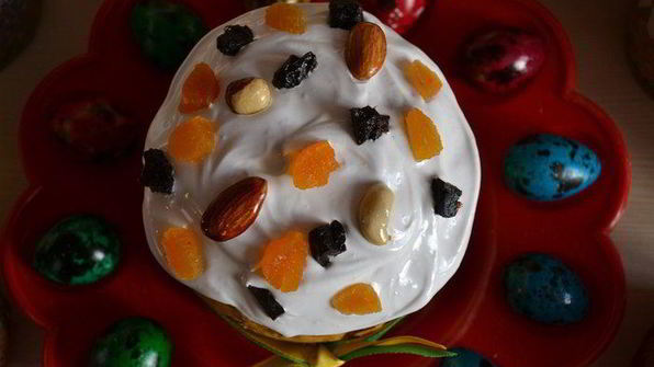 пасхальный кулич-бриошь