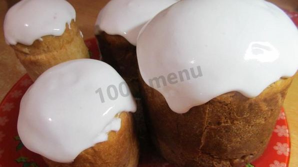 пасхальный кулич творожный с творогом