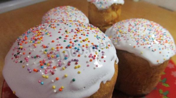 пасхальный кулич творожный с творогом