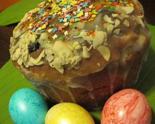 Праздничный кулич