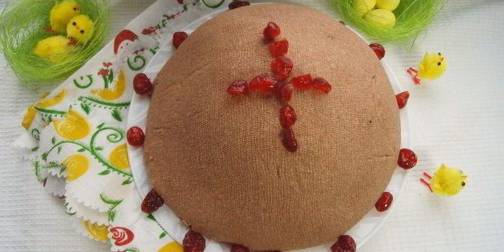 Рецепт шоколадной пасхи