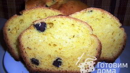 Сладкий кулич с апельсиновой ноткой