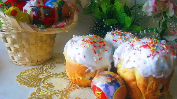 сливочный кулич