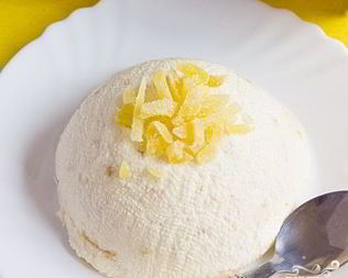 Творожная пасха лимонно-имбирная