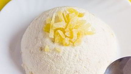 Творожная пасха лимонно-имбирная