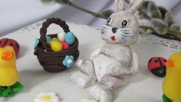 украшение на пасхальный торт
