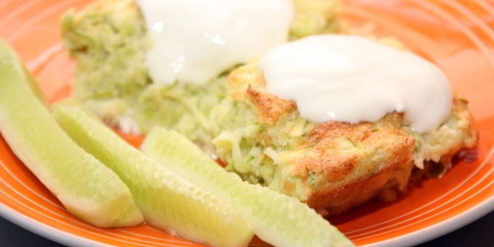 Рецепт пудинга из кабачков