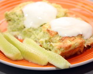 Пудинг из кабачков