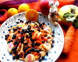 Салат-десерт Медовый