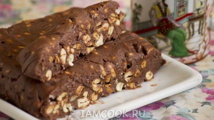 Щербет с арахисом