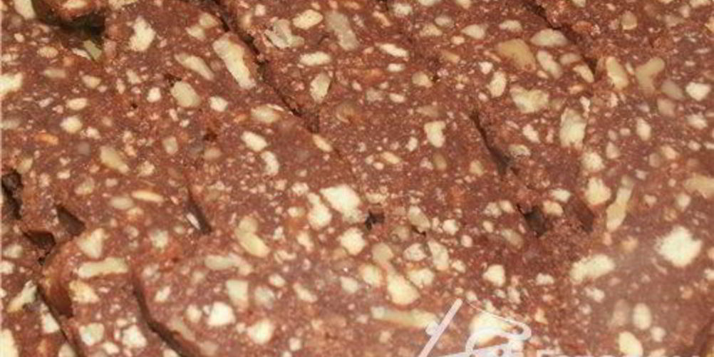 Рецепт шоколадной колбасы