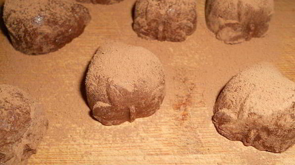 шоколадные трюфели