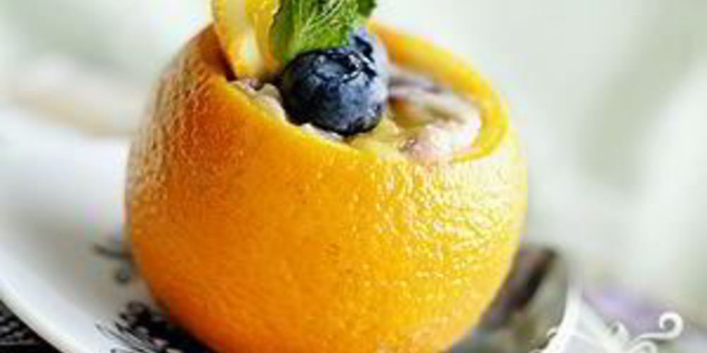 Рецепт апельсинова-голубичного суфле