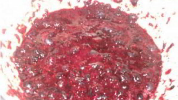 черничное суфле