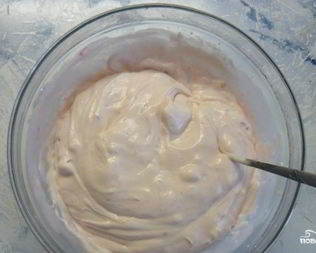 Йогуртовое суфле для торта