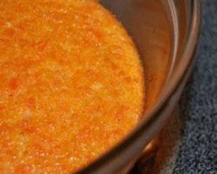 Морковное суфле