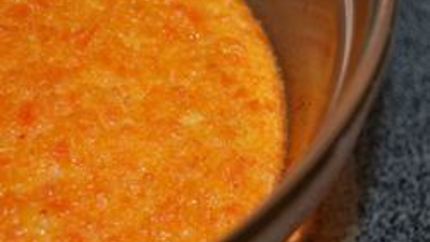 Морковное суфле