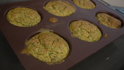 Овощное суфле с беконом