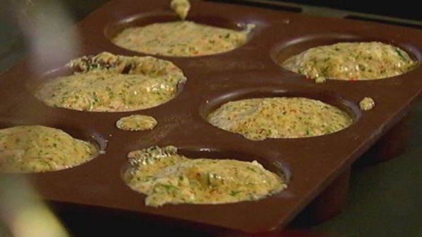 овощное суфле с беконом