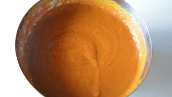 пряное тыквенное суфле с отрубями