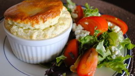 Суфле из голубого сыра