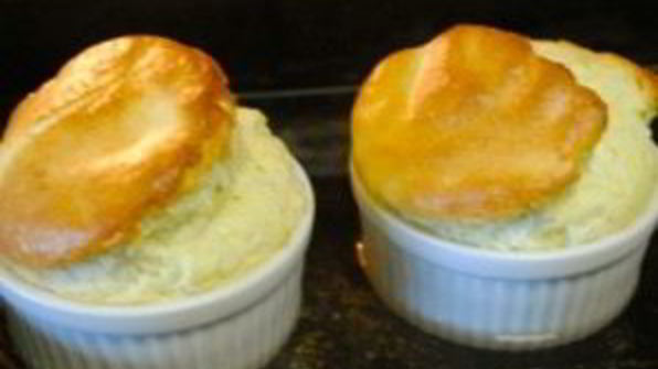 суфле из голубого сыра