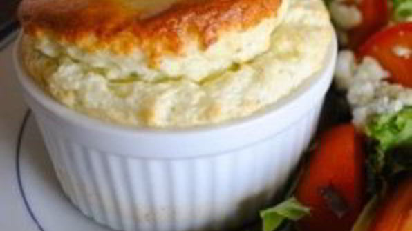 суфле из голубого сыра