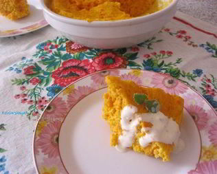 Суфле из моркови и творога