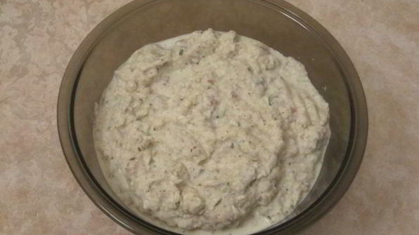 суфле рыбное с капустой