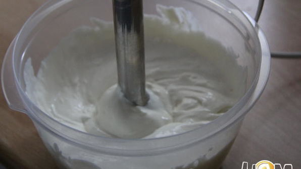 суфле творожно-банановое с шоколадом