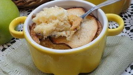 Творожно-яблочное суфле