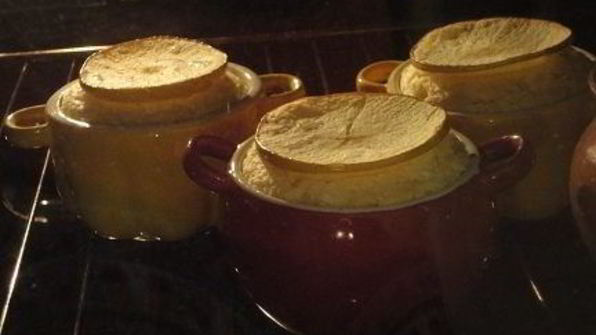 творожно-яблочное суфле