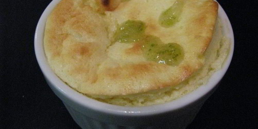 Рецепт творожного суфле с лаймом