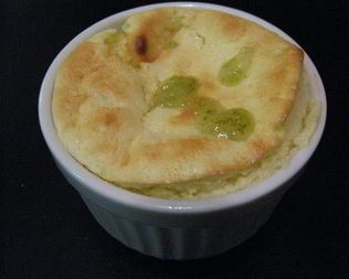 Творожное суфле с лаймом