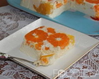 Творожное суфле с желатином